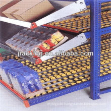 Commercial stainless steel shelves,Colored steel gear carton flow rack